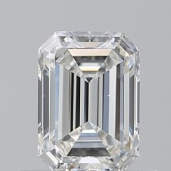 Diament szlif szmaragdowy, 0.7ct, VS1, H, GIA 3545212881