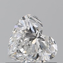 Diament serce, 0.7ct, VVS1, F, GIA 2546231577