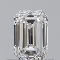 Diament szlif szmaragdowy, 0.7ct, VS1, G, GIA 1232812840