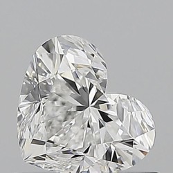 Diament serce, 0.71ct, VVS1, E, GIA 1543223618