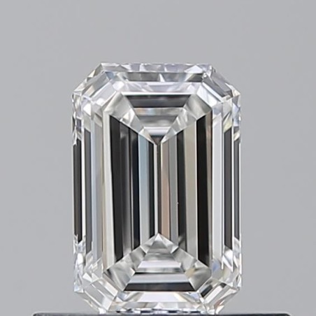Diament szlif szmaragdowy, 0.53ct, VVS1, F, GIA 2544213661