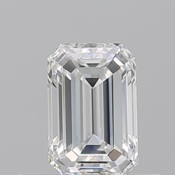 Diament szlif szmaragdowy, 0.5ct, VVS2, E, GIA 2235814525