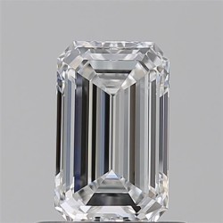 Diament szlif szmaragdowy, 0.73ct, VVS2, D, GIA 2235814857
