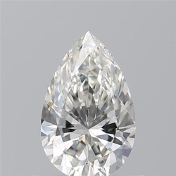 Diament szlif gruszkowy, 0.7ct, VVS2, H, GIA 7541263194