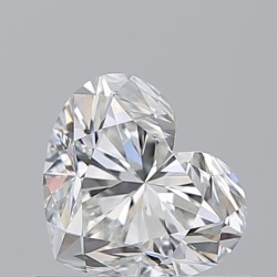 Diament serce, 0.72ct, VVS2, F, GIA 1236814885
