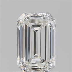 Diament szlif szmaragdowy, 1.01ct, VVS2, H, GIA 2547090921