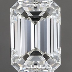 Diament szlif szmaragdowy, 1.3ct, VS1, H, GIA 1549202074