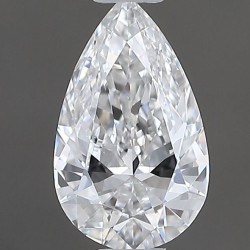 Diament szlif gruszkowy, 0.3ct, VS2, E, GIA 6542303045