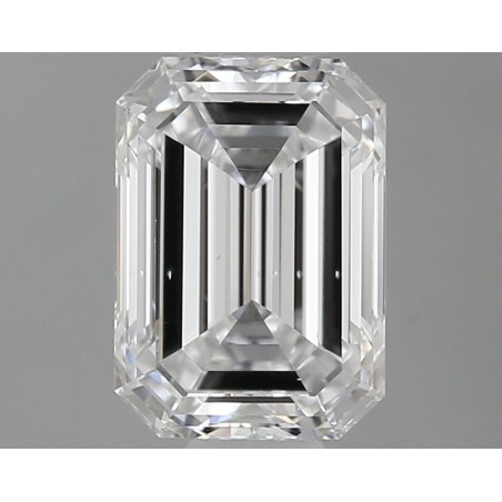 Diament szlif szmaragdowy, 0.9ct, SI1, D, GIA 1527193499