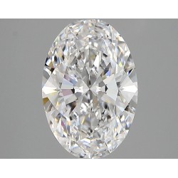 Diament laboratoryjny szlif owalny, 2.32ct, VVS2, D, IGI LG758585925
