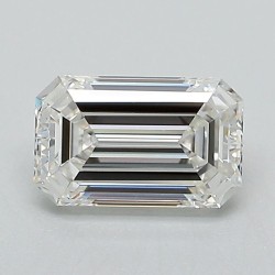 Diament laboratoryjny szlif szmaragdowy, 1.1ct, VVS2, F, IGI LG743547550