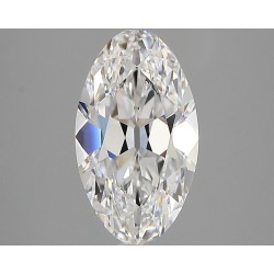 Diament laboratoryjny szlif owalny, 2.18ct, VVS1, D, IGI LG759526431