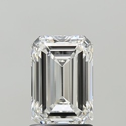 Diament laboratoryjny szlif szmaragdowy, 1.59ct, VVS2, E, IGI LG758516164