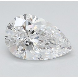 Diament laboratoryjny szlif gruszkowy, 1.52ct, IF, D, IGI LG677550530