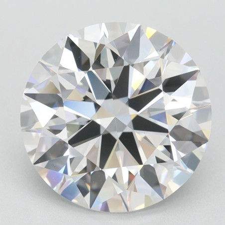 Diament laboratoryjny szlif okrągły, 2.88ct, IF, D, IGI LG744513370