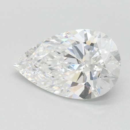 Diament laboratoryjny szlif gruszkowy, 1.14ct, IF, D, IGI LG744513833