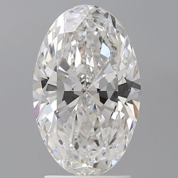 Diament laboratoryjny szlif owalny, 2.6ct, VVS2, E, IGI LG756519534