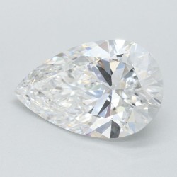 Diament laboratoryjny szlif gruszkowy, 1.58ct, VVS1, D, IGI LG744513289