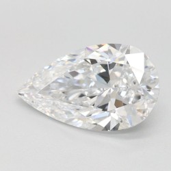 Diament laboratoryjny szlif gruszkowy, 1.22ct, IF, D, IGI LG744513603