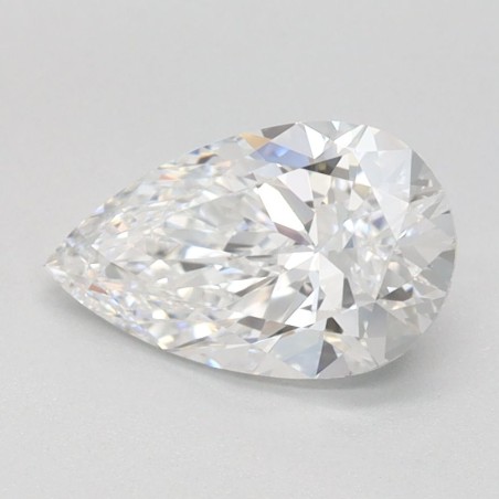 Diament laboratoryjny szlif gruszkowy, 1ct, VVS1, D, IGI LG744513596