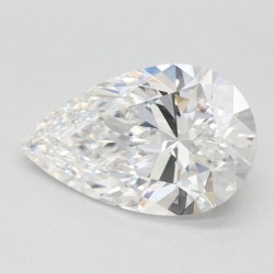 Diament laboratoryjny szlif gruszkowy, 1.11ct, VVS1, D, IGI LG744513601