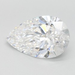 Diament laboratoryjny szlif gruszkowy, 2.01ct, IF, D, IGI LG744513849