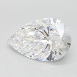 Diament laboratoryjny szlif gruszkowy, 2.14ct, IF, D, IGI LG744513852