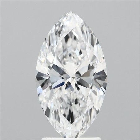 Diament laboratoryjny markiza, 2.5ct, VVS2, E, IGI LG743581811