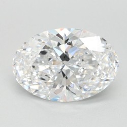 Diament laboratoryjny szlif owalny, 1.39ct, IF, D, IGI LG744513799