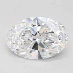 Diament laboratoryjny szlif owalny, 2.32ct, IF, D, IGI LG744513815