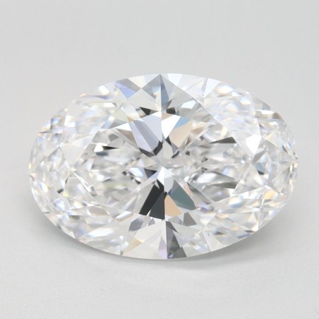 Diament laboratoryjny szlif owalny, 2.32ct, IF, D, IGI LG744513815