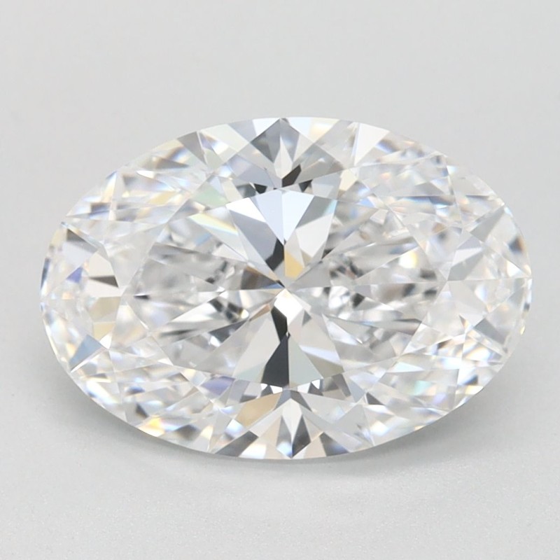 Diament laboratoryjny szlif owalny, 2.3ct, IF, D, IGI LG744513814