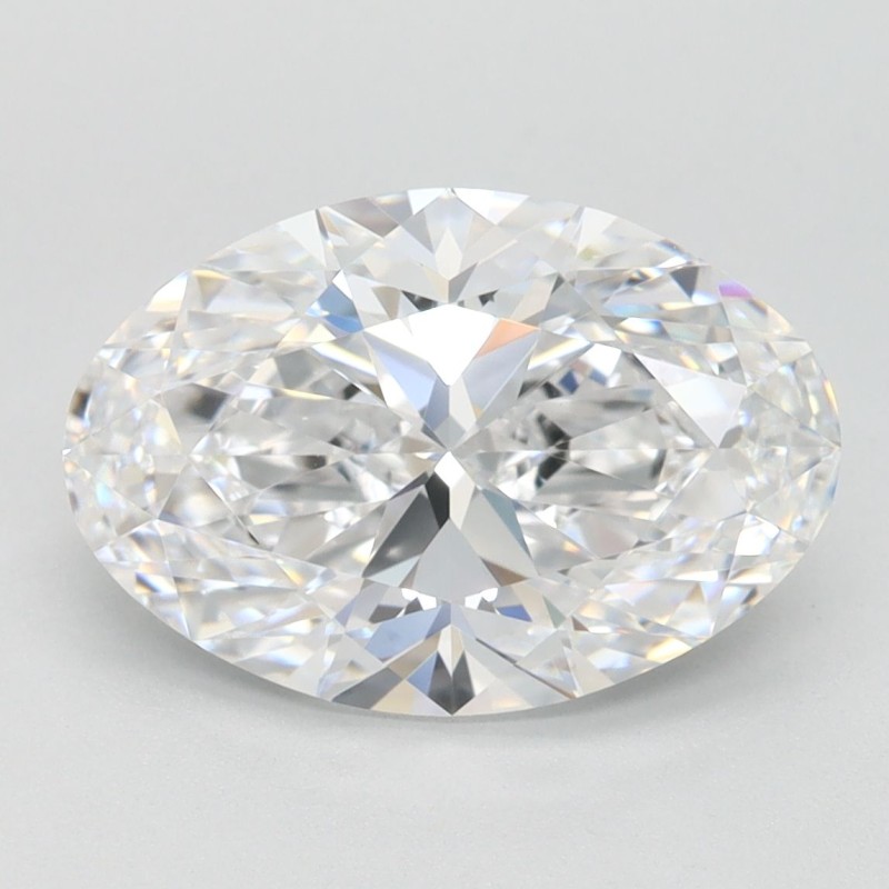 Diament laboratoryjny szlif owalny, 3ct, IF, D, IGI LG744513925