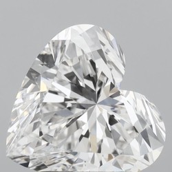 Diament laboratoryjny serce, 1.57ct, VVS2, F, IGI LG754567326