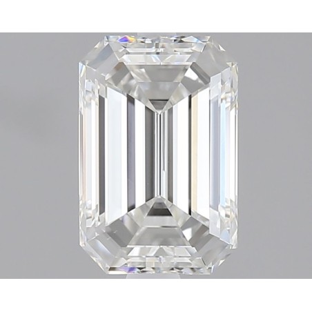 Diament szlif szmaragdowy, 1.7ct, VS2, F, GIA 7548177732