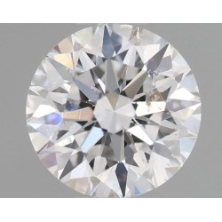 Diament szlif okrągły, 0.5ct, SI1, D, GIA 2386565584