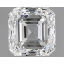 Diament szlif szmaragdowy kwadratowy, 0.9ct, VVS1, H, GIA 6452969942