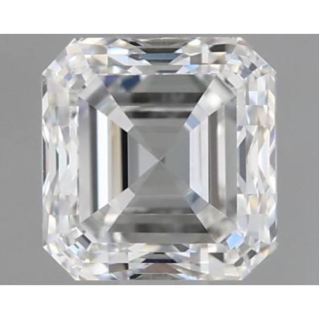 Diament szlif szmaragdowy kwadratowy, 0.9ct, VVS1, H, GIA 6452969942