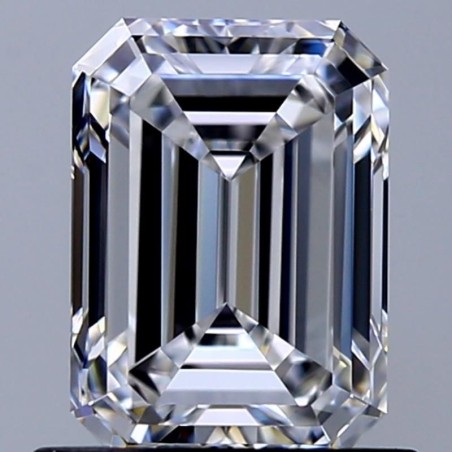 Diament szlif szmaragdowy, 1.01ct, VVS1, D, GIA 6522825323