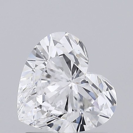 Diament laboratoryjny serce, 1.05ct, IF, D, IGI LG604304117
