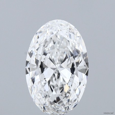 Diament laboratoryjny szlif owalny, 3ct, VVS1, E, IGI LG732518524