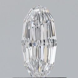 Diament szlif owalny, 0.5ct, VVS2, D, GIA 6542305078