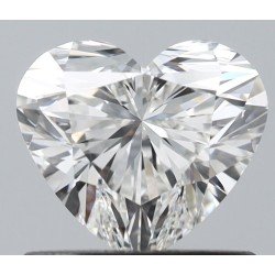 Diament serce, 0.7ct, VS2, H, GIA 5543270945