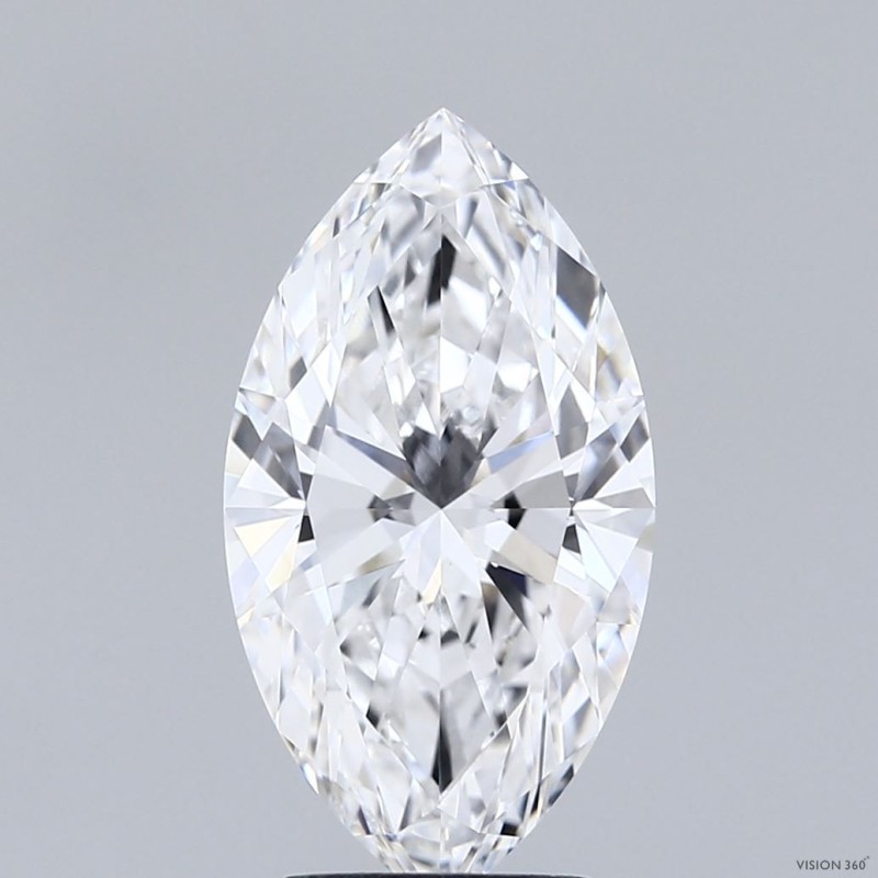 Diament laboratoryjny markiza, 2.92ct, VVS2, E, IGI LG743581967