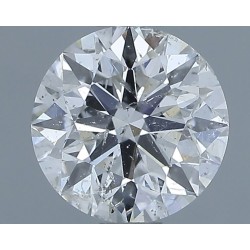 Diament szlif okrągły, 1ct, SI2, G, HRD 250000307810