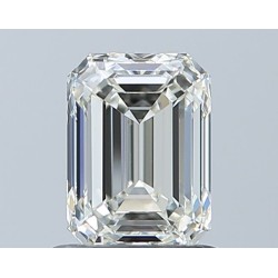 Diament szlif szmaragdowy, 1.01ct, VVS2, H, IGI 737564603
