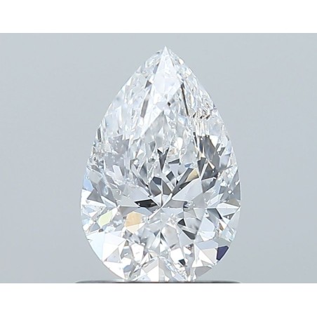 Diament szlif gruszkowy, 1ct, SI2, D, IGI 737564641