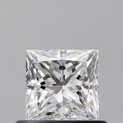 Diament szlif princess, 0.6ct, SI2, D, GIA 6541273047