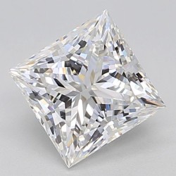 Diament laboratoryjny szlif princess, 1.6ct, IF, F, IGI LG660412805