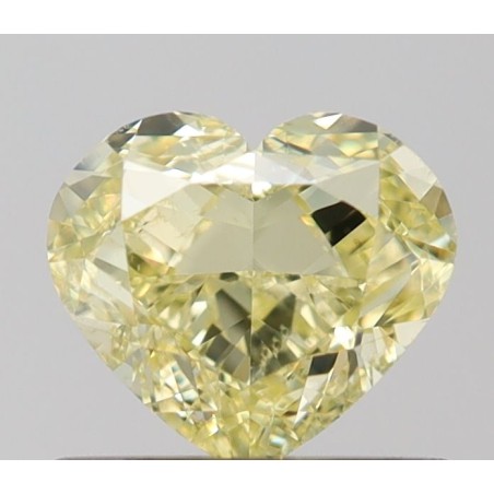 Diament o barwie fantazyjnej serce, 1.01ct, SI1, Fancy Yellow, GIA 6512623839